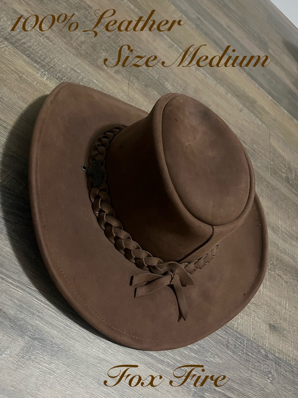 FoxFire Oil Cloth Desperado Hat in size Medium